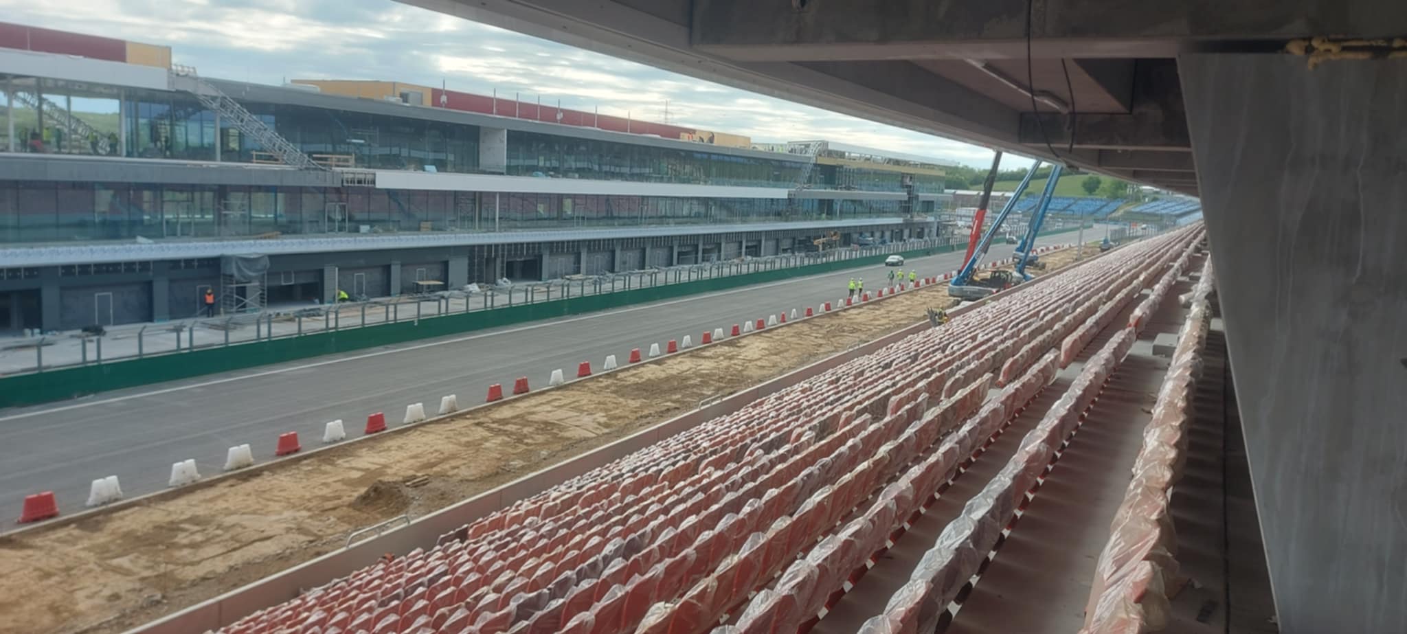 Hungaroring - Kész burkolat
